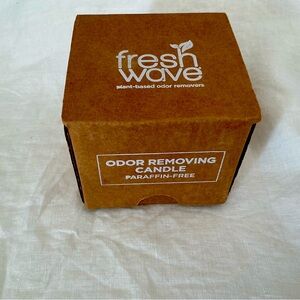 NWT Fresh Wave Odor Eliminating Candle- Original Scent